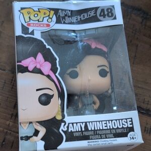 Funko Pop! Amy Winehouse with Black and Pink Accents